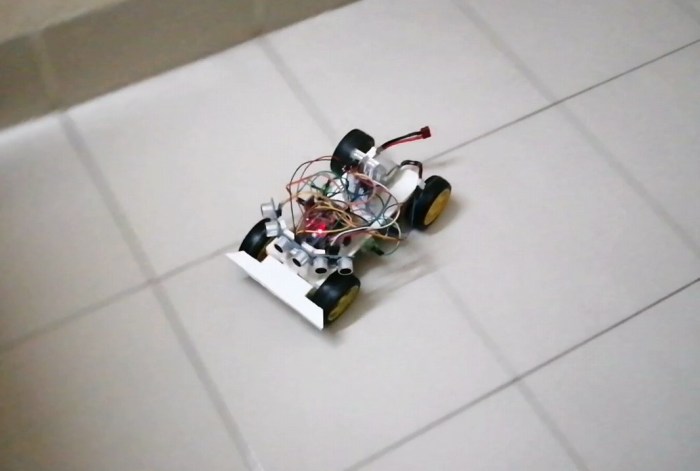 GitHub - Ariful17/Obstacle-Avoiding-Robot: In this project, a 4 wheeler ...